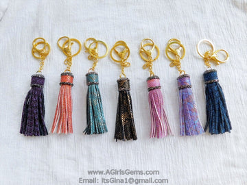 Snakeskin Tassel - A Girls Gems